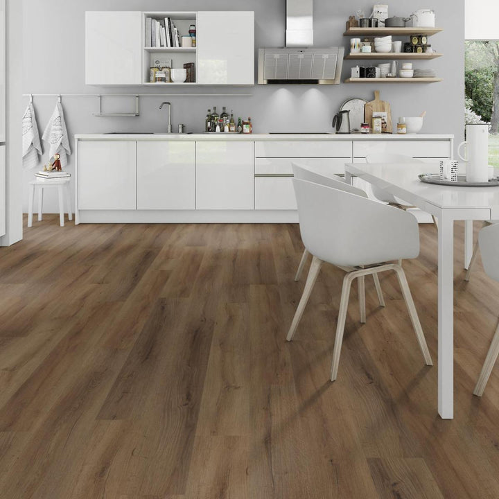 Lusso Floor Truffle Oak Luxury Vinyl Flooring - 1220 x 180 x 5 mm - 2.64 M2 Per box