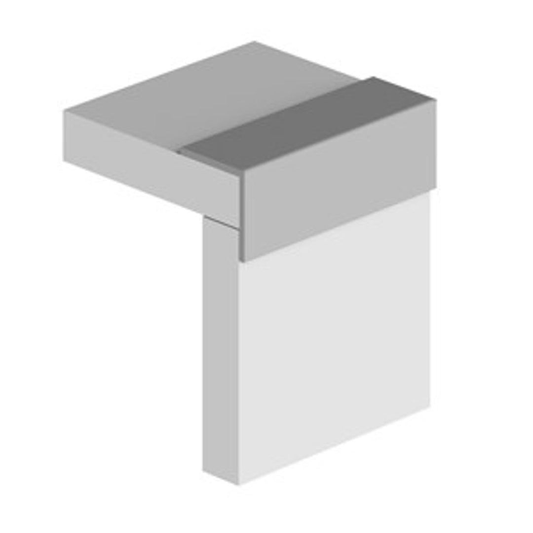 CLASSIC Type 102 Angle Profile Aluminium Extrusion - Satin Anodised - 2450mm Long