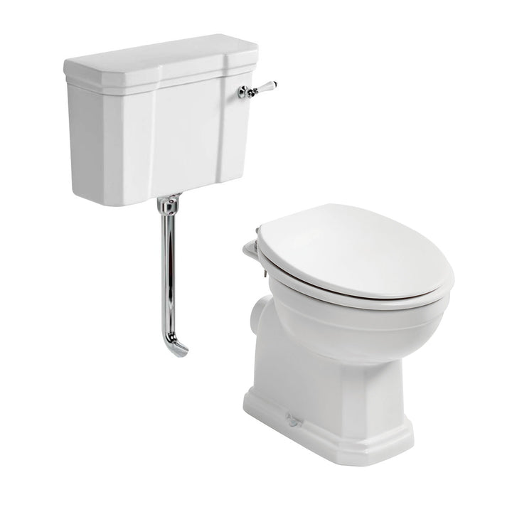 Ideal Standard Waverley Classic Low Level Toilet &amp; Standard Seat