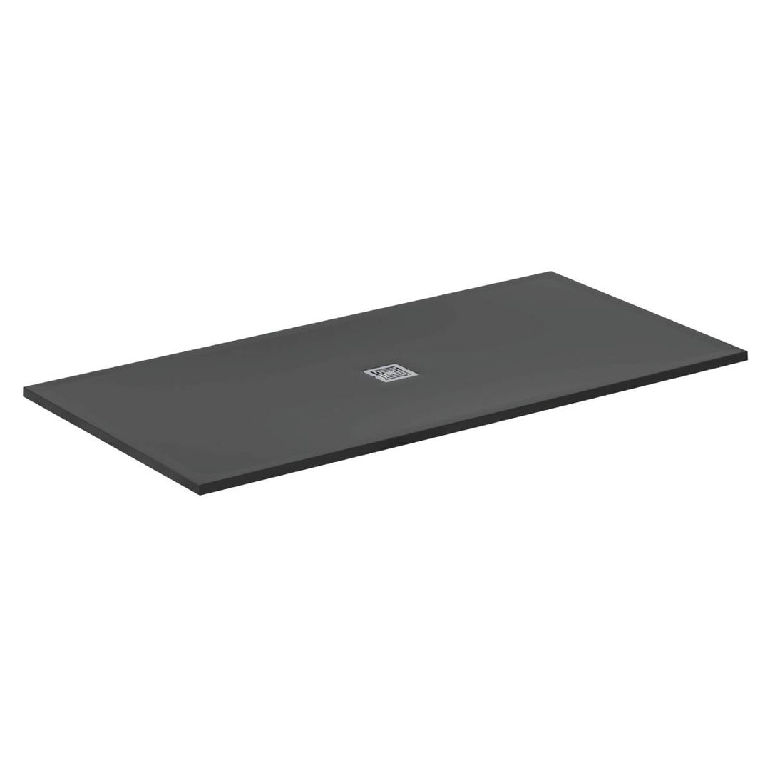 Ultra Flat S + 2000mm x 1000mm Shower Tray - Jet Black