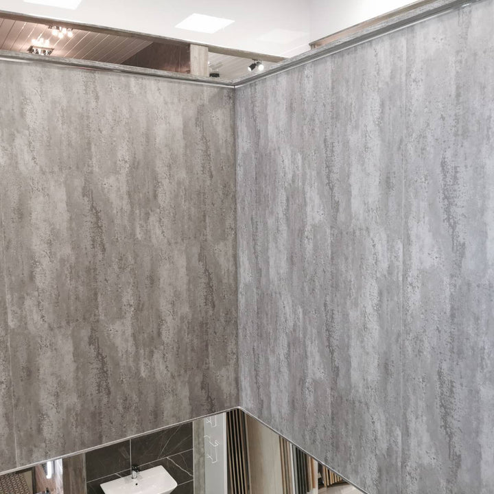 Lusso Panel Urban Grey Matt 1m Twin Pack