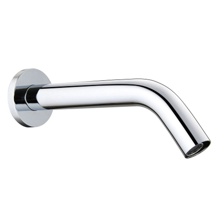 Modern Round Wall Mounted Infra Red Tap - includes Solenoid (Main &amp; Battery Operated)