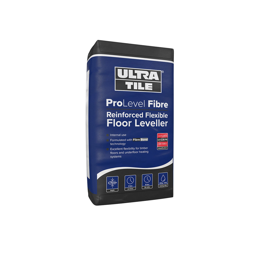 UltraTile ProLevel Fibre Reinforced Flexible Self Leveling Compound - 20kg