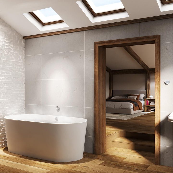 Aqualisa Unity Q Smart Shower Concealed With Bath Fill - Hp/Combi