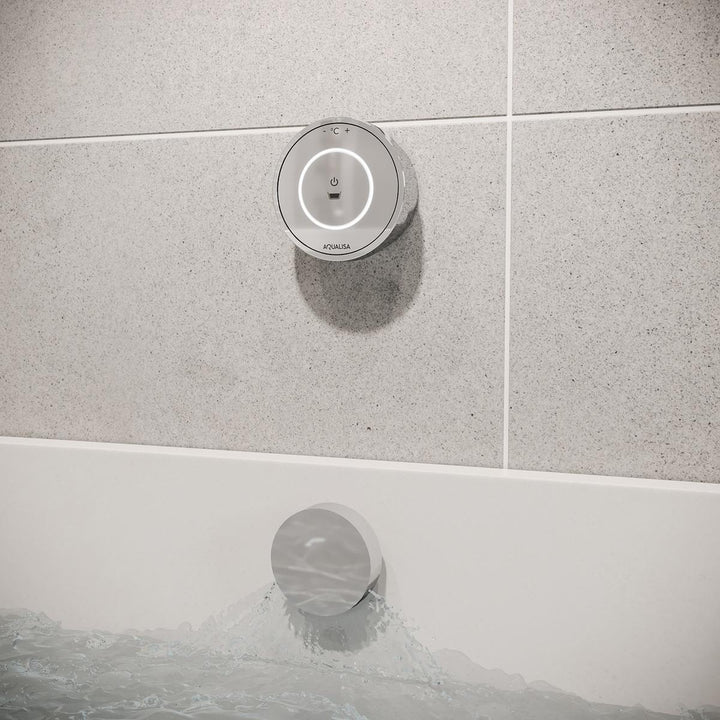 Aqualisa Unity Q Smart Shower Concealed With Bath Fill - Hp/Combi
