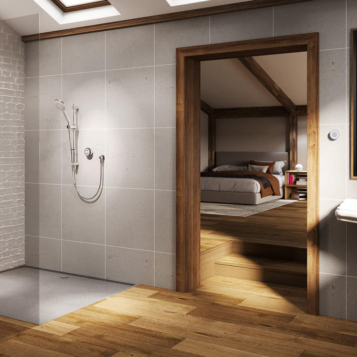 Aqualisa Unity Q Smart Shower Concealed With Adj Head - Hp/Combi