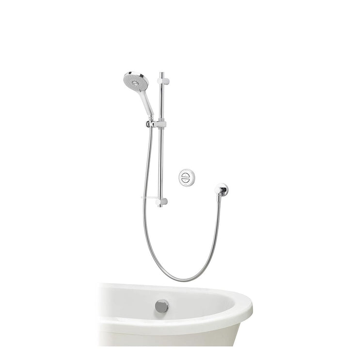 Aqualisa Unity Q Smart Shower Concealed With Adj Head And Bath Fill - Gravity Pumped