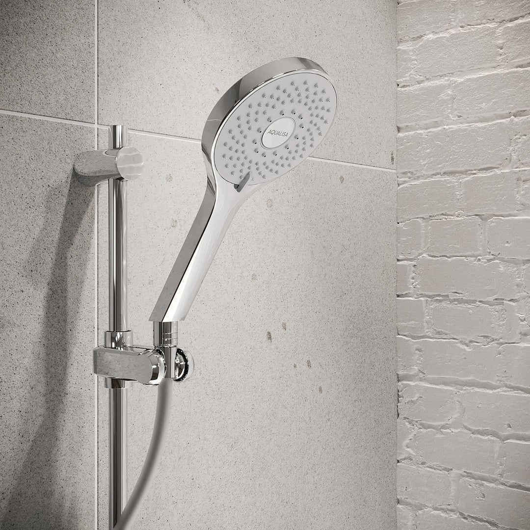 Aqualisa Unity Q Smart Shower Concealed With Adj And Wall Fixed Head - Gravity Pumped