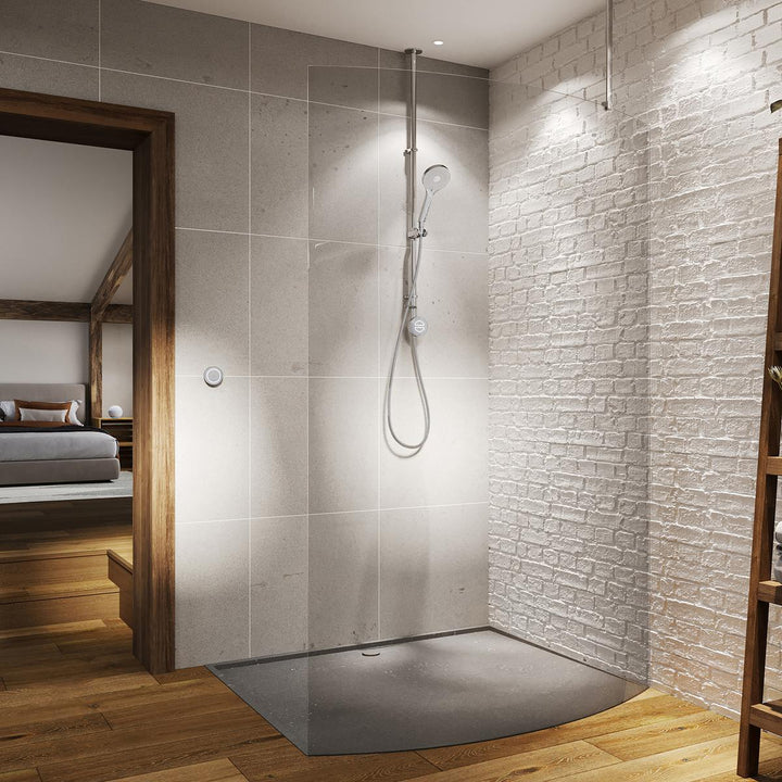 Aqualisa Unity Q Smart Shower Exposed With Adj Head - Gravity Pumped