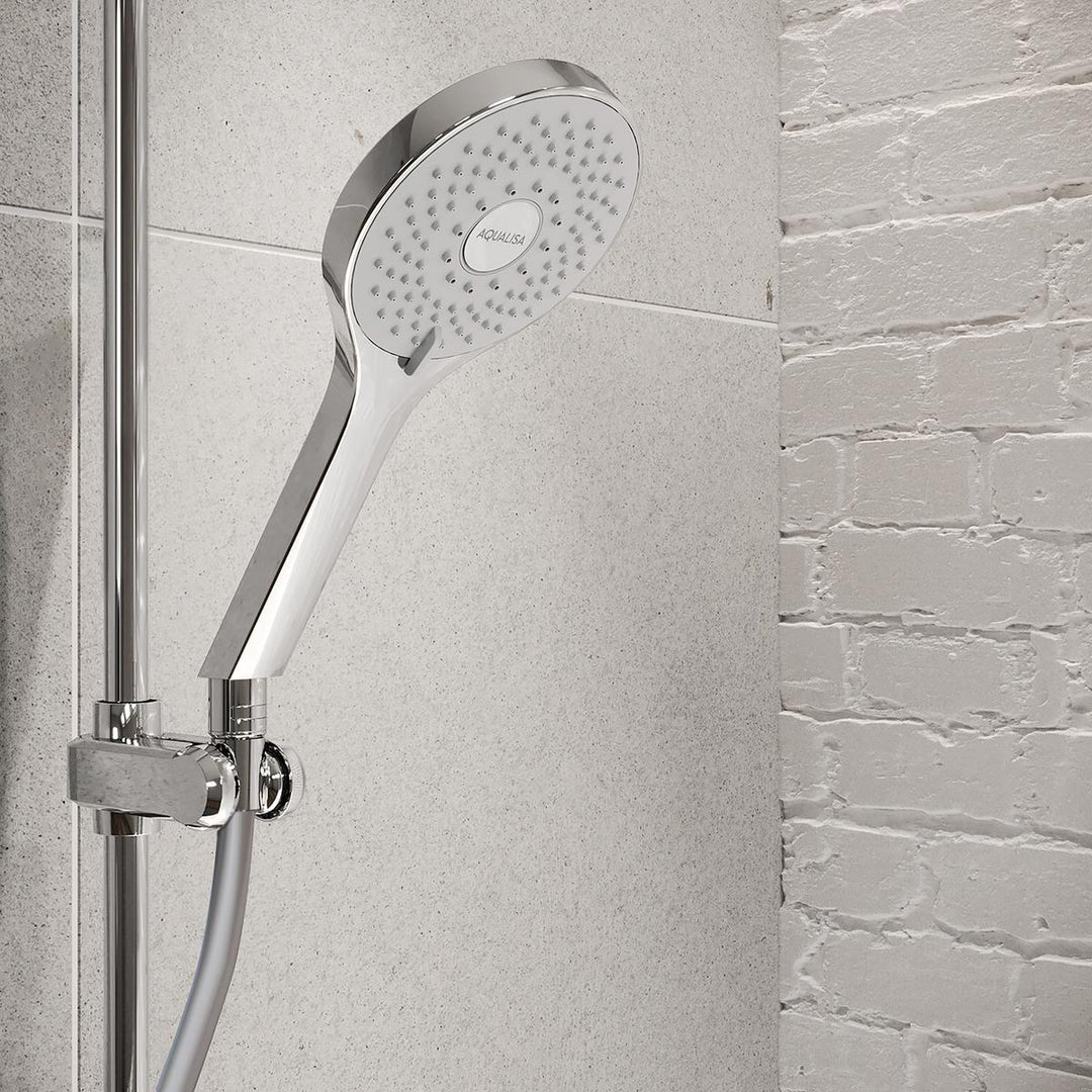 Aqualisa Unity Q Smart Shower Exposed With Bath Fill - Gravity Pumped