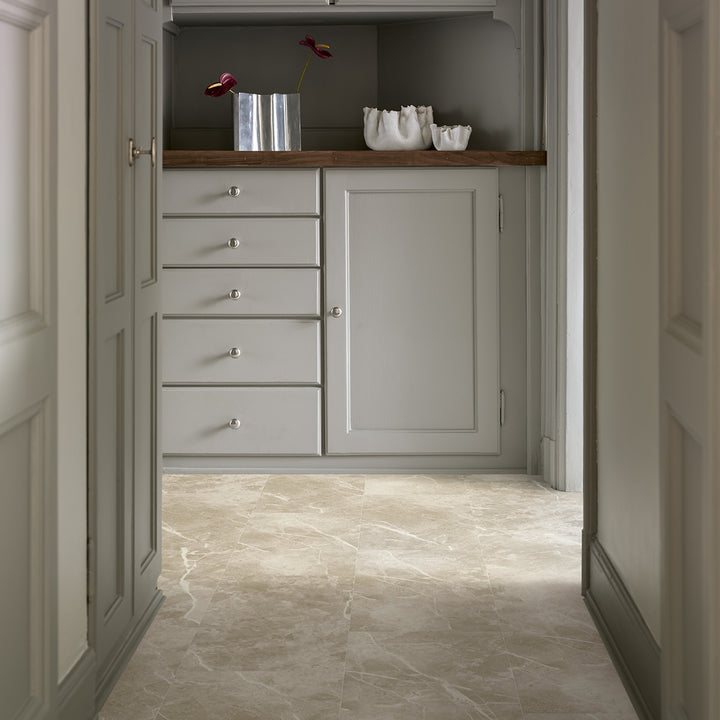Pergo Waterproof Vinyl Flooring - Viskan Pad Pro Grey Marble - 610mm x 303mm - 1.848m 2 per pack