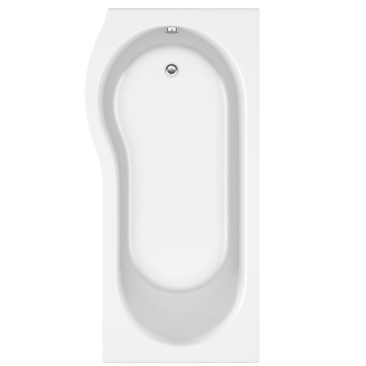 Viktor Benson 1500mm Right Hand P Shape Shower Bath with Panel and Screen Deal