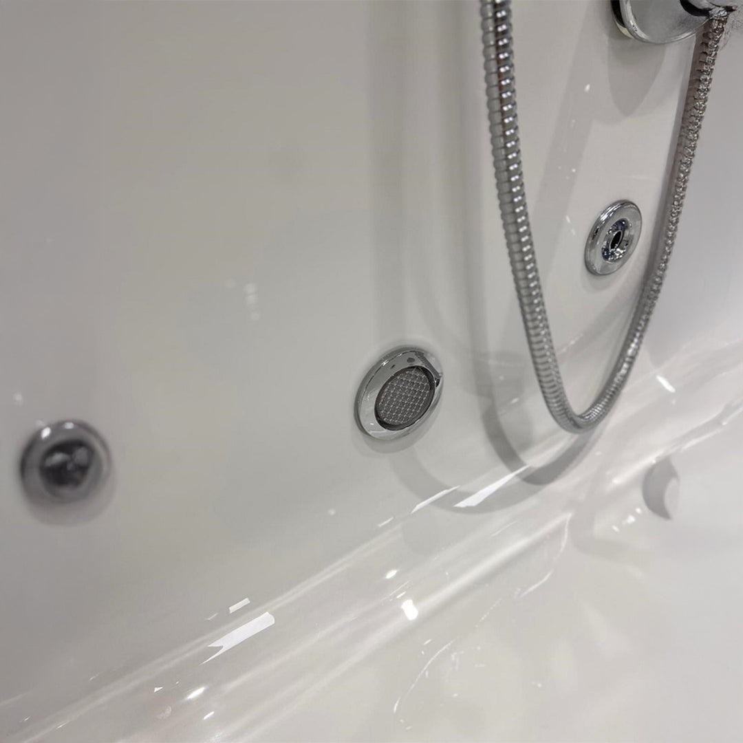 Solarna 1700 x 700mm Double Ended Bath with Whirlpool System A
