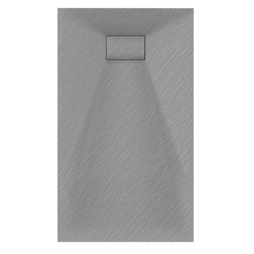 Veloce Grey - Walk in Corner or Recess Shower Pack  1700mm x 700mm