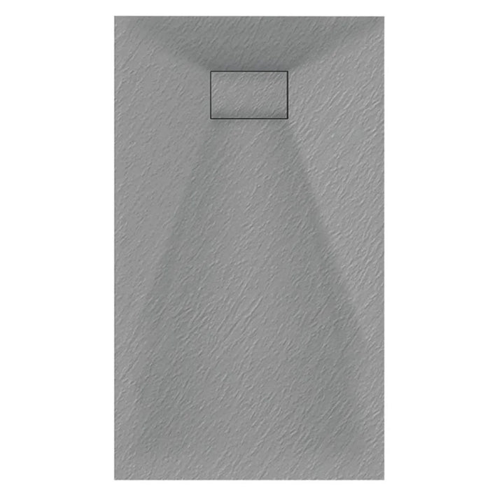 Veloce Grey - Walk in Corner or Recess Shower Pack  1700mm x 700mm