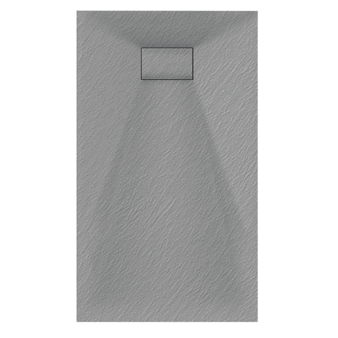 Veloce Uno Rectangle Shower Tray 800 x 1700mm - Grey