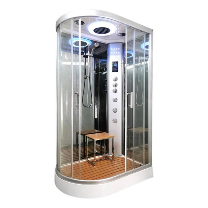 Vidalux Hydro Plus 1200mm Shower Cabin Right Hand - Mirror