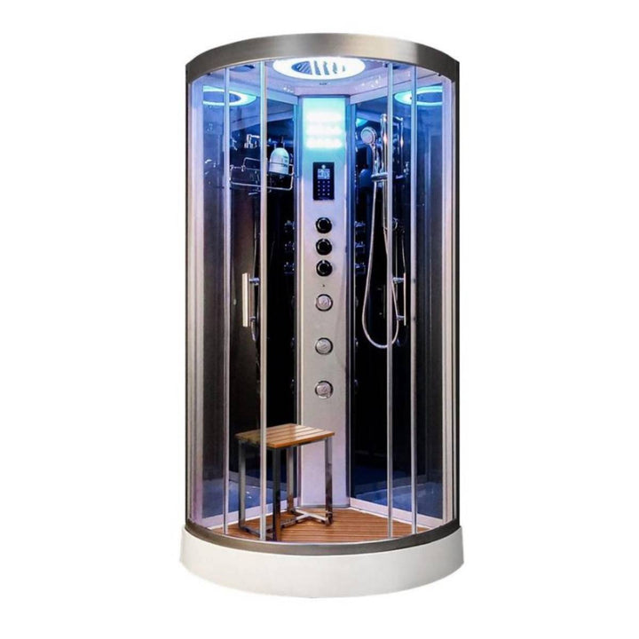 Vidalux Hydro Plus 900mm Shower Cabin - Mirror