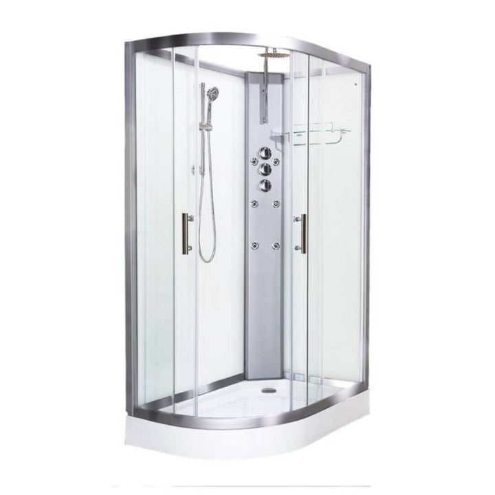 Vidalux Pure 1200mm Shower Cabin Right Hand - White