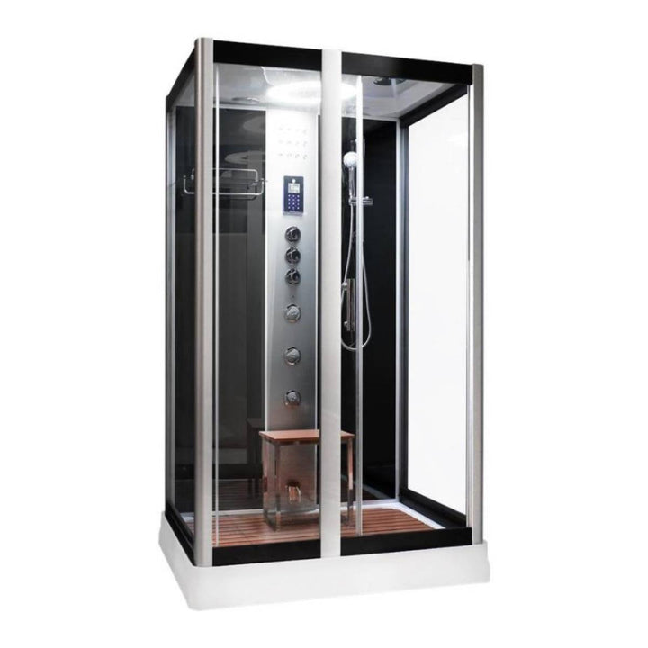 Vidalux Serenity Steam Shower Enclosure - Black