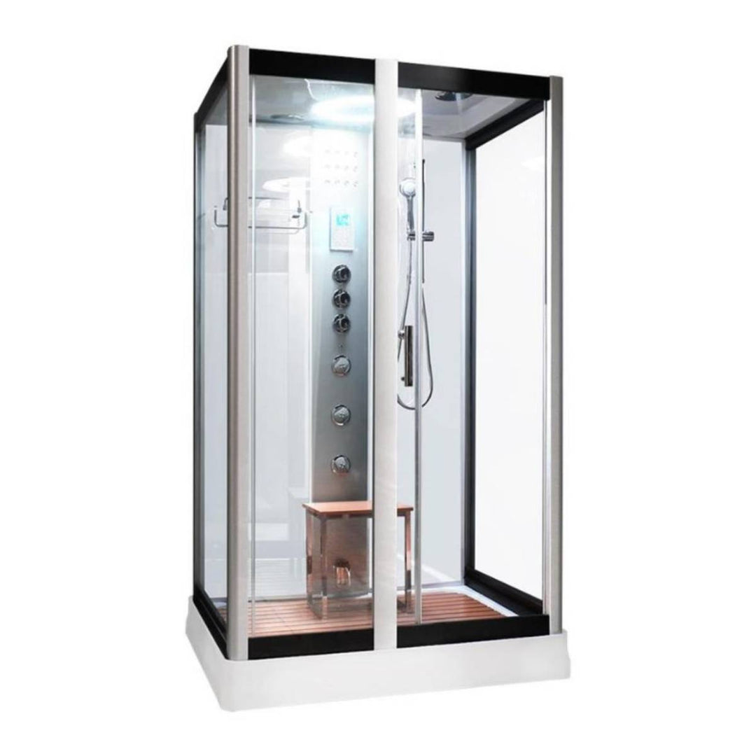 Vidalux Serenity Steam Shower Enclosure - White