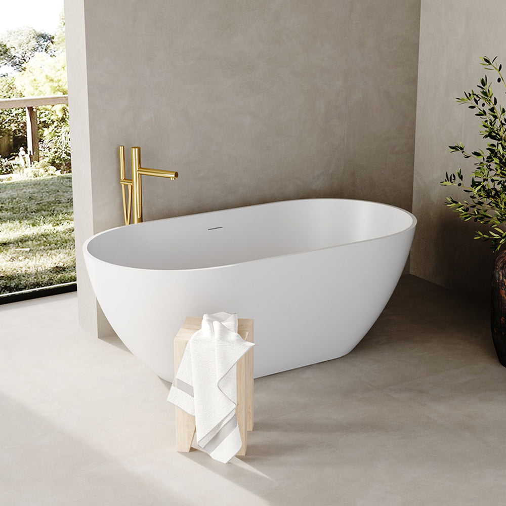 Viktor Benson Aria Stone 1750mm Modern Freestanding Bath