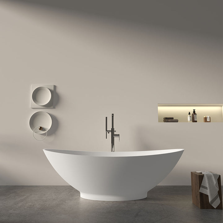 Viktor Benson Celeste Stone 1780mm Modern Freestanding Bath