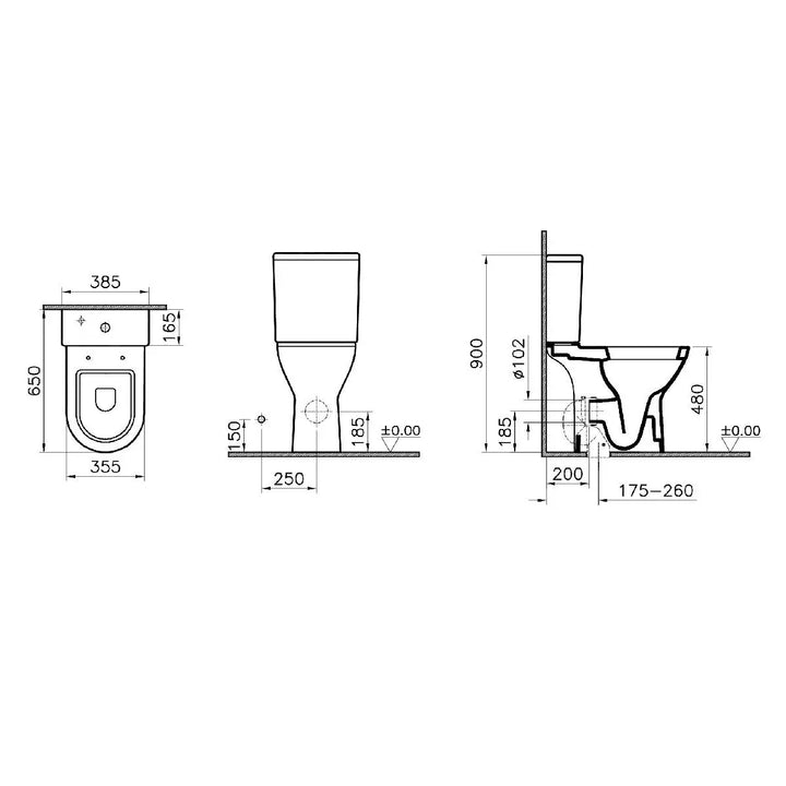 Vitra Toilet &amp; Basin Chrome Bundle