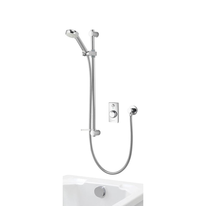 Aqualisa Visage Q Smart Shower Concealed With Adj Head And Bath Fill - Hp/Combi