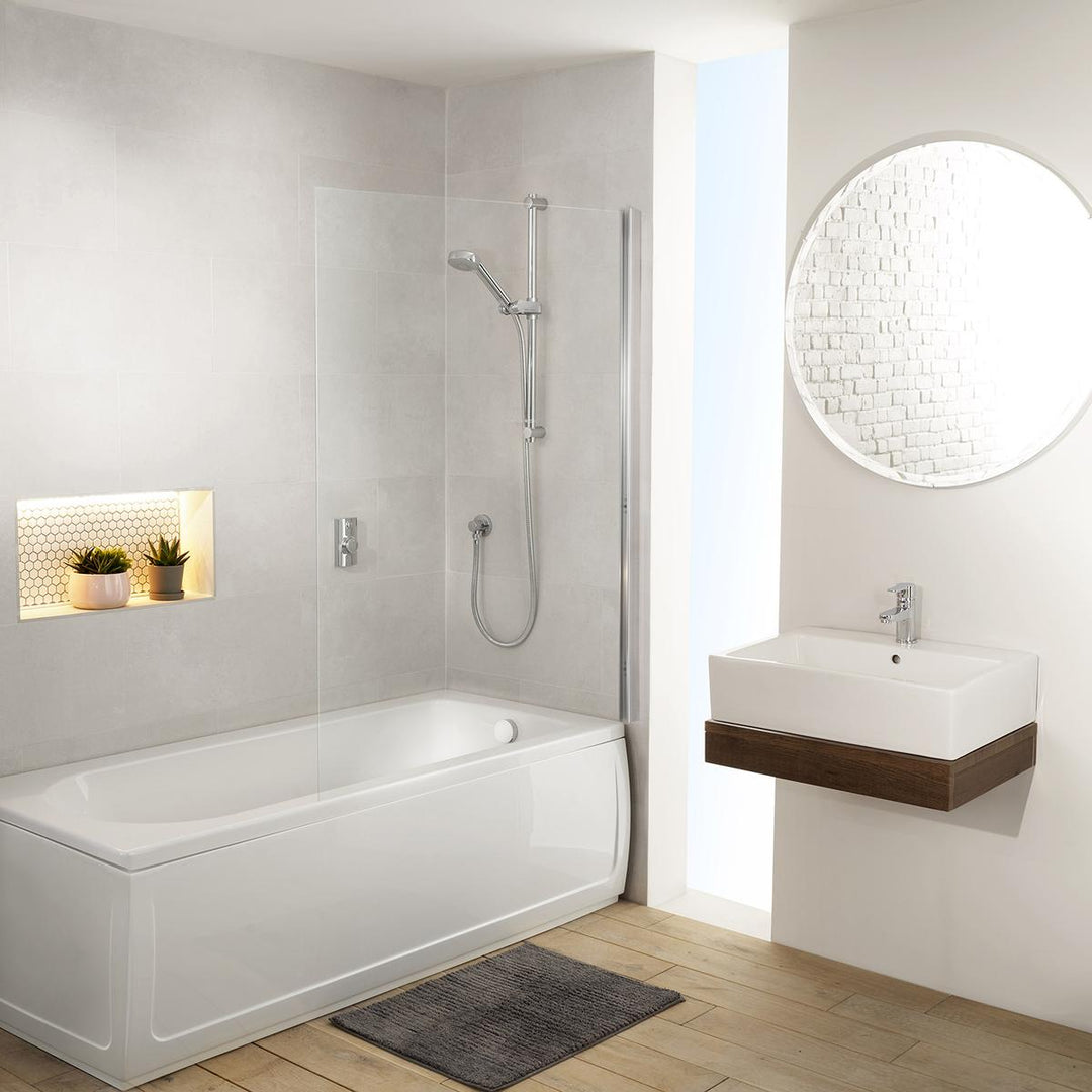 Aqualisa Visage Q Smart Shower Concealed With Adj Head And Bath Fill - Hp/Combi