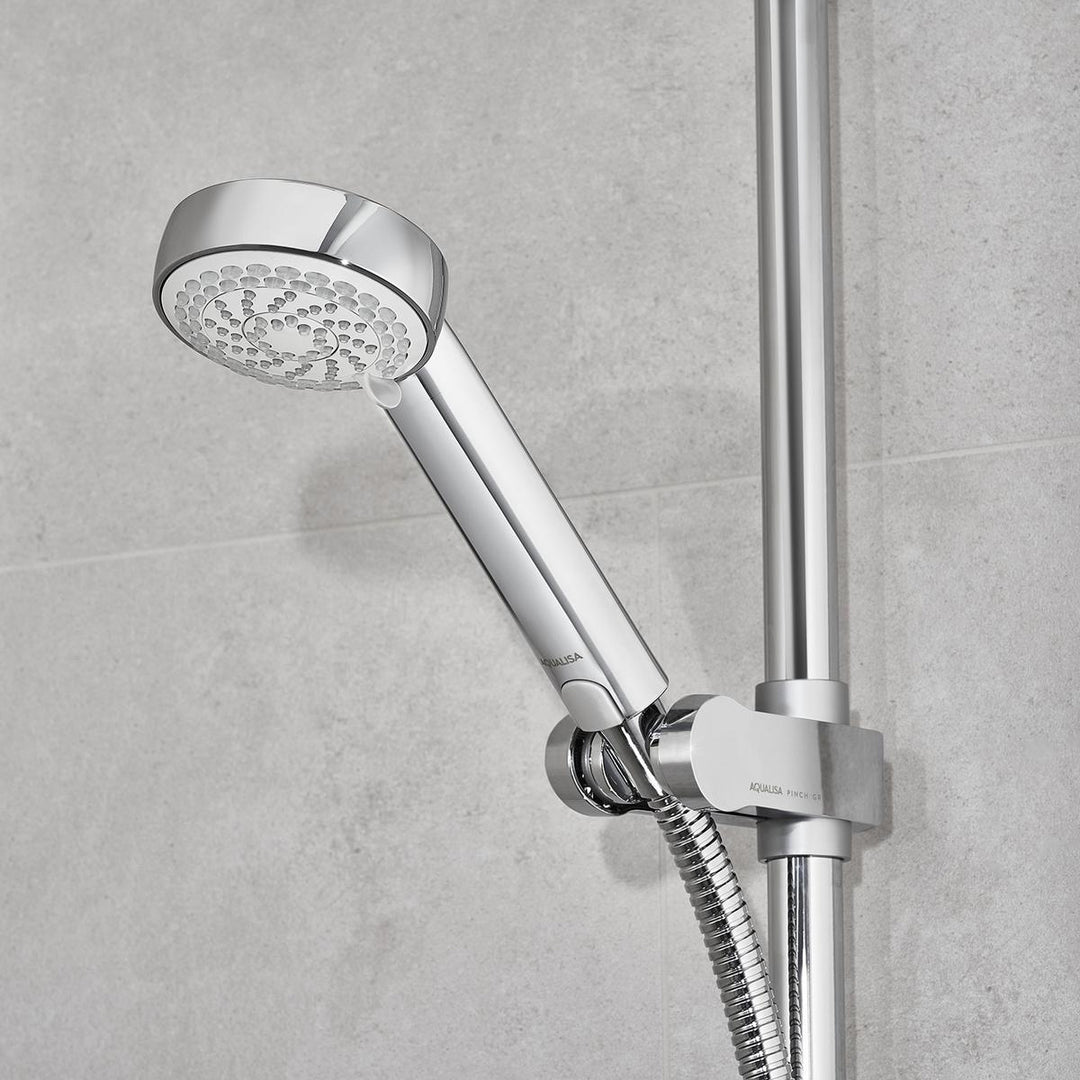 Aqualisa Visage Q Smart Shower Concealed With Adj Head And Bath Fill - Hp/Combi