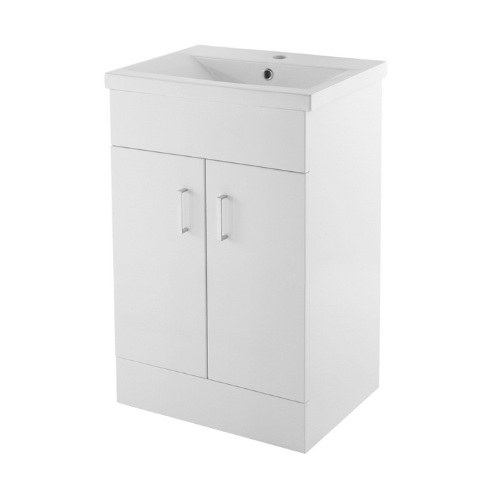 Nuie Eden Floor Standing 500mm Cabinet &amp; Basin
