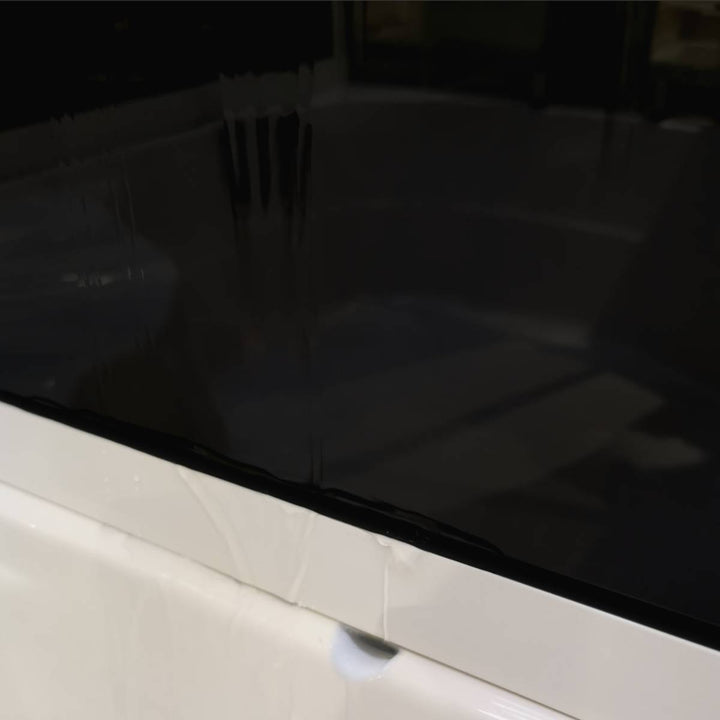 Vidalux Aegean 1500mm Whirlpool Steam Shower - Black
