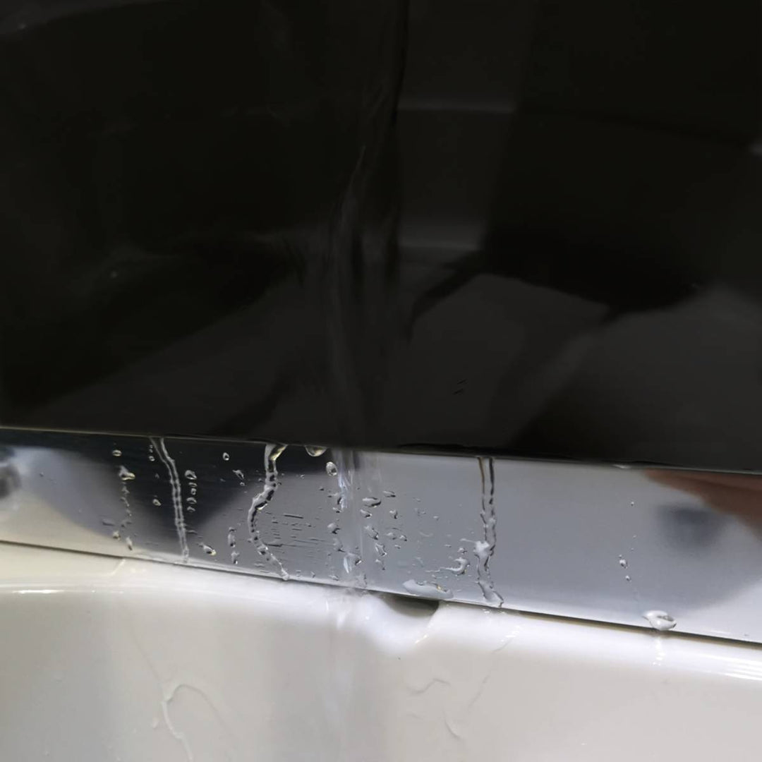Vidalux Pure Electric 800mm Shower Cabin Black - Lux White 8.5KW