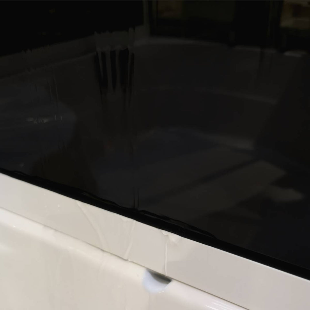 Vidalux Lisbon 1350mm Whirlpool Steam Shower - Black