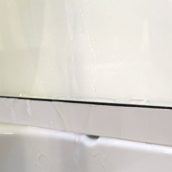 Vidalux Lisbon 1350mm Whirlpool Steam Shower - White