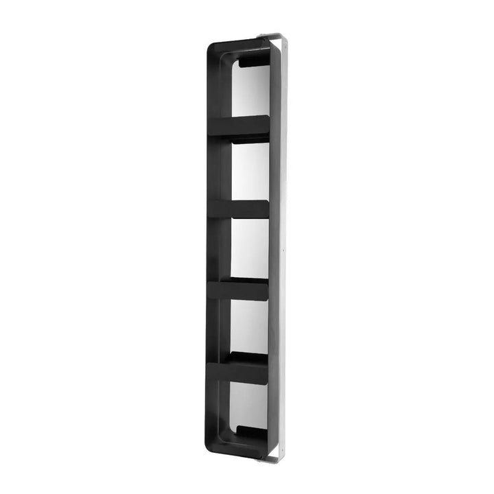 Croydex Arun Tall 1200mm Pivoting Mirror Cabinet - Matt Black