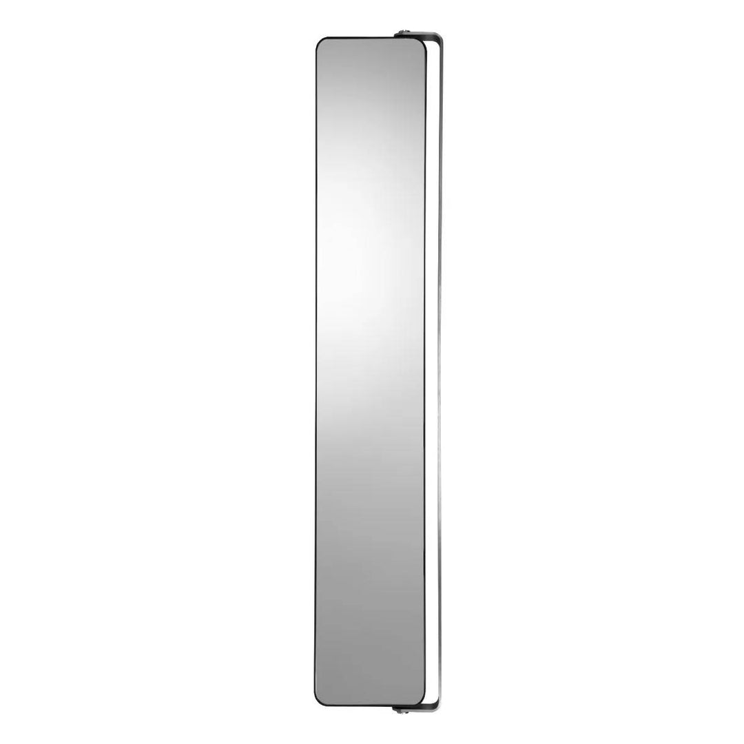 Croydex Arun Tall 1200mm Pivoting Mirror Cabinet - Matt Black
