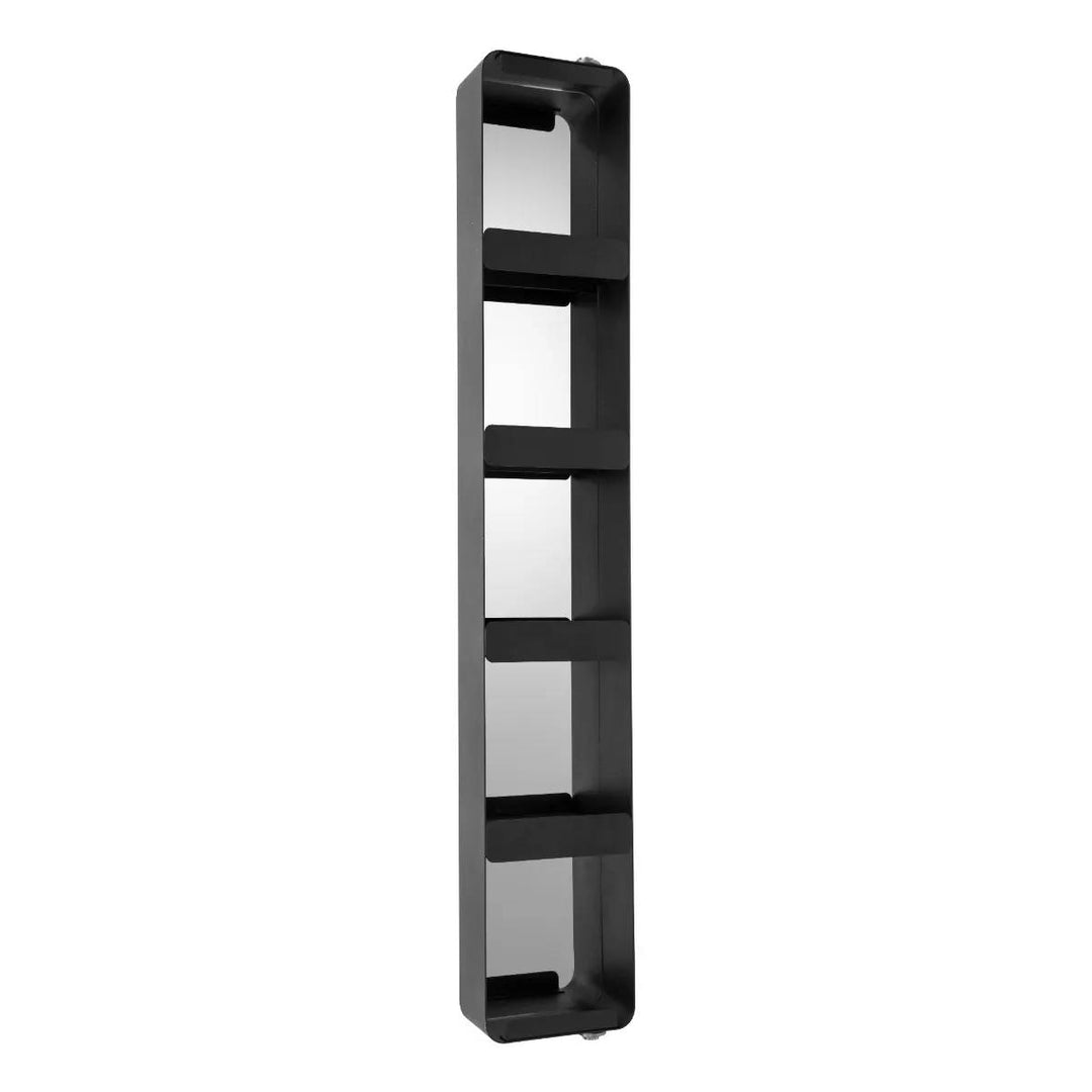 Croydex Arun Tall 1200mm Pivoting Mirror Cabinet - Matt Black