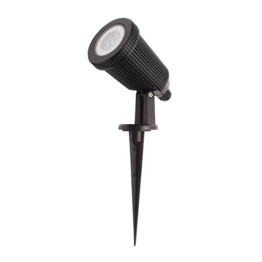 Forum Coast CZ-31806-BLK Wells Single Outdoor Ground LED Light - Black