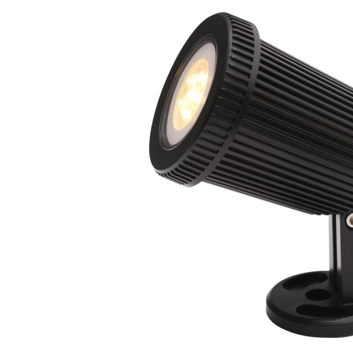Forum Coast CZ-31806-BLK Wells Single Outdoor Ground LED Light - Black