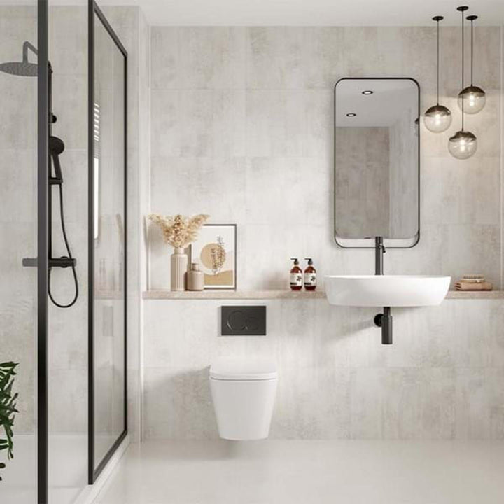 Multipanel Tile Collection White Gypsum 598mm Tongue &amp; Groove Panel