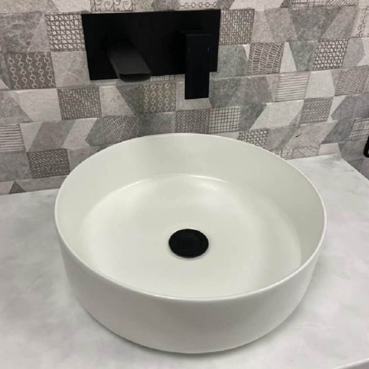 Objekt Ceramica Tahoe 360mm Counter Top Basin - Matt White