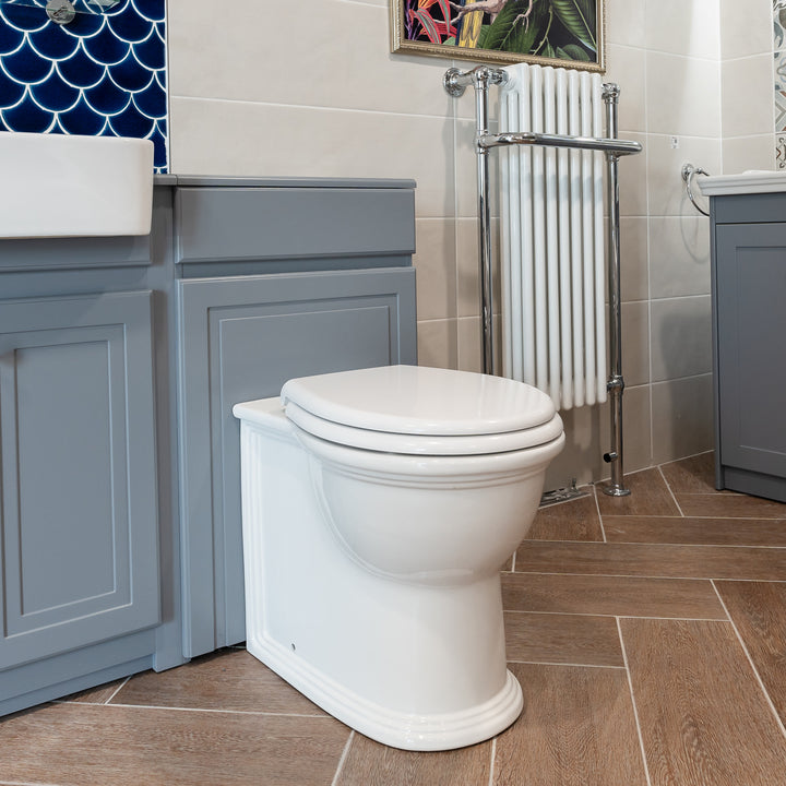 Windsor Rimless Back to Wall Toilet &amp; Soft Close Seat