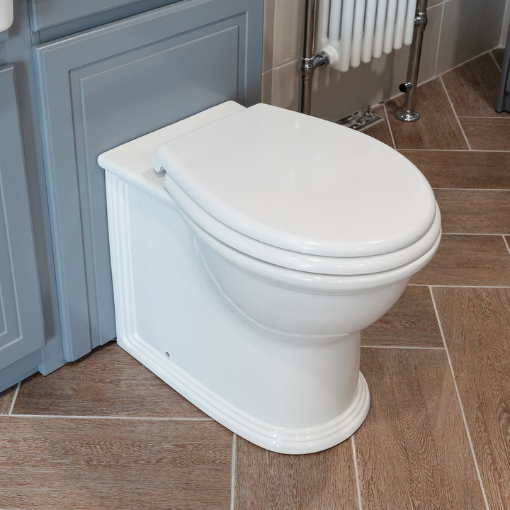 Windsor Rimless Back to Wall Toilet &amp; Soft Close Seat