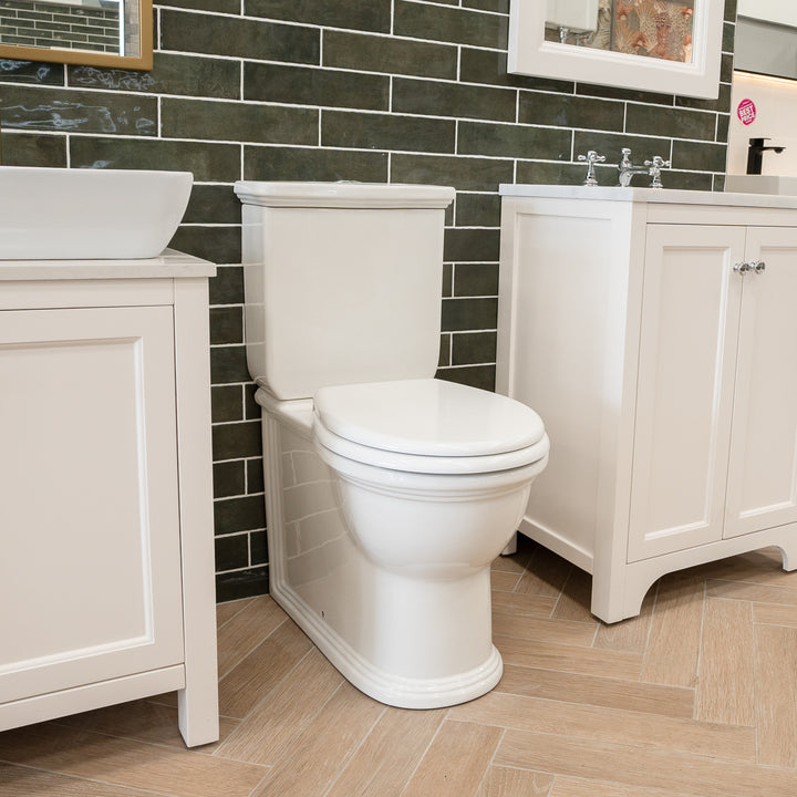 Windsor Rimless Fully Back to Wall Toilet &amp; Soft Close Seat