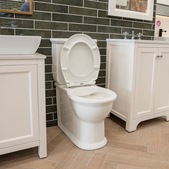 Windsor Rimless Fully Back to Wall Toilet &amp; Soft Close Seat