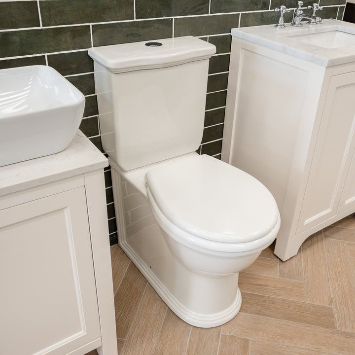 Windsor Rimless Fully Back to Wall Toilet &amp; Soft Close Seat