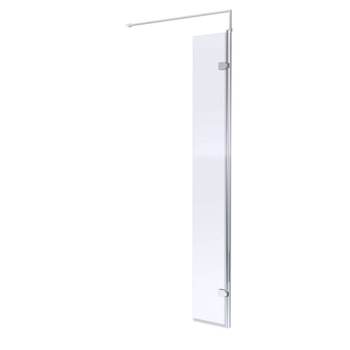 Hudson Reed 300mm Wetroom Swing Screen - Chrome WRSA030H
