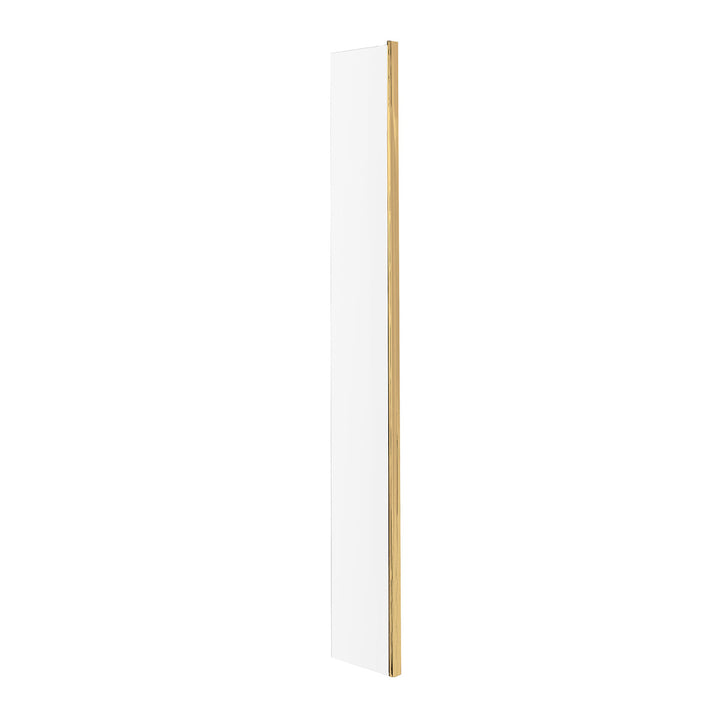 Hudson Reed 215mm Wetroom Return Screen - Brushed Brass